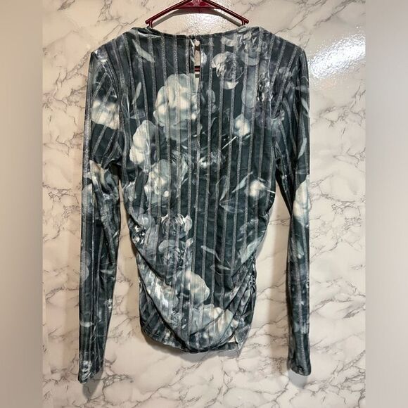 STINE GOYA VANESSA BLOUS METALIZED PEONIES Size S - Picture 14 of 15